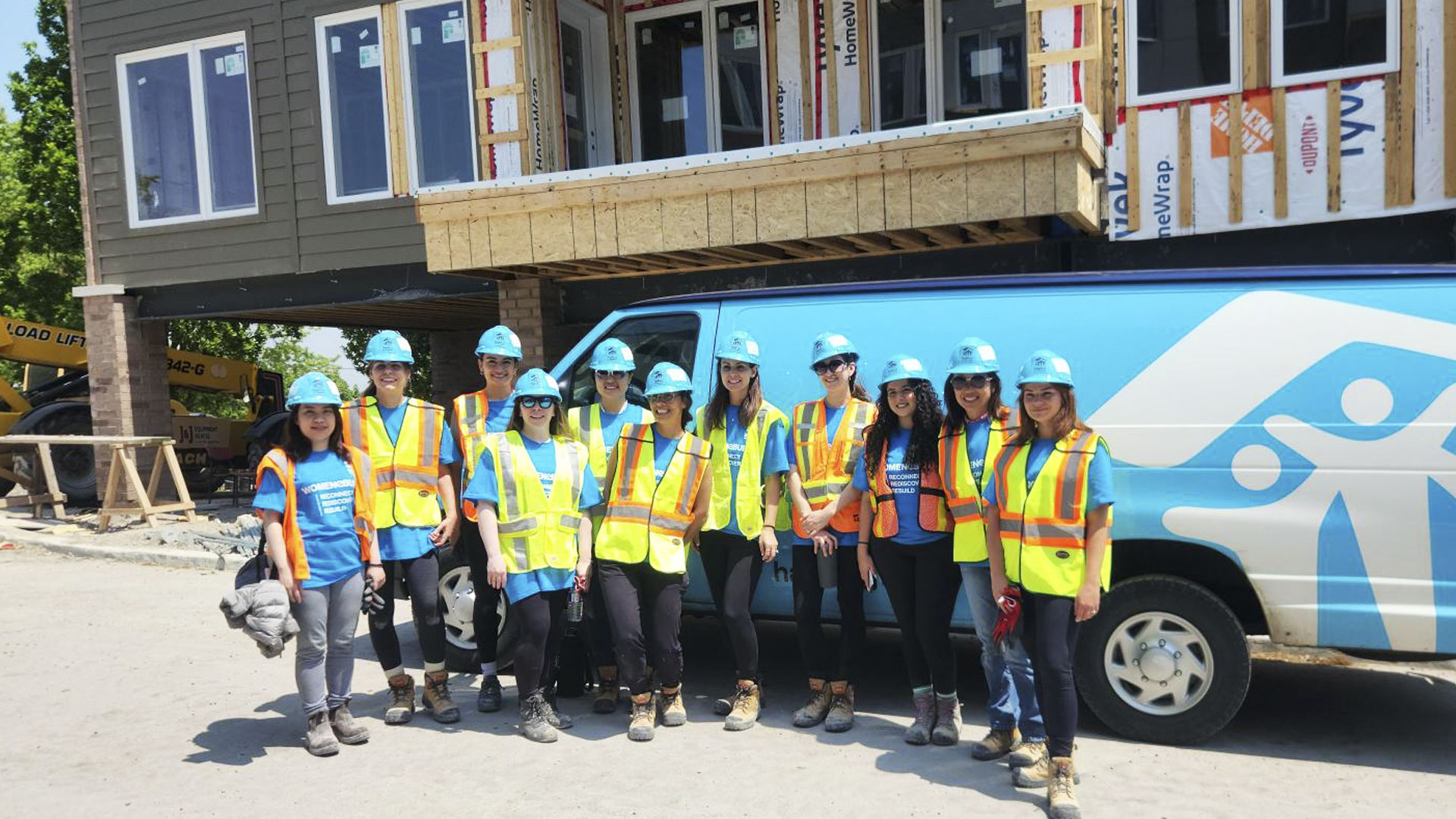 Greybrook Team Volunteers for Habitat for Humanity Women Build Day in