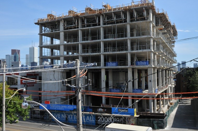 Image: 297 College St. Building structure, photo taken August 3 2015    