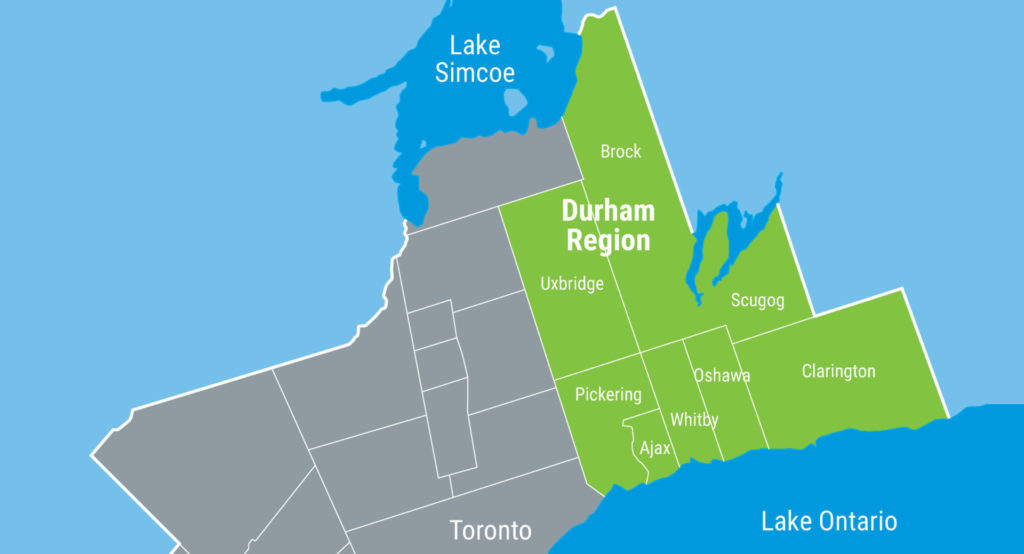 The Regional Municipality Of Durham A Region On The Rise Greybrook   Durham Region In GTA Context 1 1024x554 